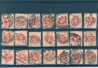 1887 LOT DE VICTORIA OBL(CANCELLED) 50E ANNIVERSAIRE DU REGNE/JUBILEE ISSUE - Used Stamps