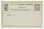 ETAT INDEP. N° 10   10 CT Palmiers Nieuw/Neuf  Parfait état - Entiers Postaux