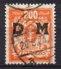 Freie Stadt Danzig - Dienstmarken - 1923 - Michel N° 38  Fausse Oblitération - Dienstmarken