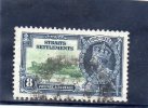 STRAITS-SETTLEMENTS 1935 O WMK MULT SCRIPT CA - Straits Settlements