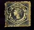 AUSTRALIA/NEW SOUTH WALES - 1860  6d. GREY  PERF. 12    FINE USED - Oblitérés