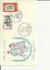 AIDE AU REFUGIES /HELP TO REFUGEES 1960 - LUXEMBOURG FDC W/2 STAMPS 618/619 POSTMARKED APR 7, 1960 RE:55 - Vluchtelingen