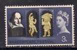 GB 1964 QE2 3d SHAKESPEARE UMM STAMP SG 646.(G23 ) - Nuovi