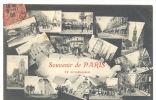 75  // PARIS / XX ème / Souvenir Multivues - Arrondissement: 20