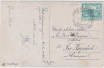 Czechoslovakia.  Postcard Franked With Hradcany. Daroměřice U Jevíčka 5.VI.20.  (A02006) - Postcards