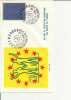 EUROPEAN COMMUNITY 1963 -10TH YEAR  HUMAN RIGHTS 1953/1963 -LUXEMBOURG  FDC W/1 STAMP 769POSTMARKED JUN 25,1963   RE:66 - European Community