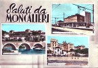 Moncalieri(Torino)-Saluti Con Stazione-1960 - Moncalieri