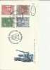 LUXEMBOURG 1966 - 300 YEARS OF NOTRE DAME . FDC W4 STAMPS MICHEL  729-732 POSTMARKED APR 28,1966 RE:74 - FDC