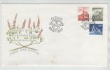Norway FDC Buildings Set Of 3 With Cachet 26-2-1981 - FDC