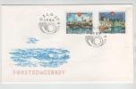 Norway FDC Nordic Cooperation Adopted Towns 27-5-1986 With Cachet - FDC