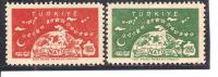 Turquía - Turkey - Yvert  1423-24 (MH/*). - Nuevos