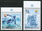 YUGOSLAVIA 2002 MICHEL NO: 3058-59 MNH - Winter 2002: Salt Lake City