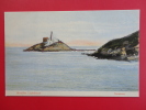 United Kingdom > Wales > Glamorgan Swansea Mumbles Lighthouse    Ca 1910     -  ---  -ref 344 - Glamorgan