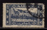 Morocco Used, 1939 6f Blue - Gebruikt