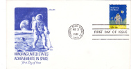 KENNEDY SPACE CENTER,HONORING UNITED STATES ACHIEVEMENTS IN SPACE 1981 Cover FDC,premier Jour. - 1981-1990