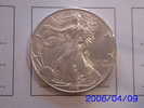 STATI UNITI D´ AMERICA  1 DOLLARO ( AMERICAN EAGLE BULLION ) ARGENTO 999 ANNO 1996 - Mixed Lots