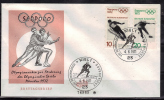ALLEMAGNE  FDC Jo 1972  Kiel 1  Hockey Sur Glace Patinage - Hockey (Ice)