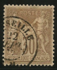 FRANCE - Yvert - 69 - Cote 8 € -+ 60% Bien Centré = 12.80 € - 1876-1878 Sage (Typ I)