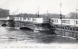 LES INONDATIONS DE PARIS - JANVIER 1910 - LE PONT DE LA CONCORDE - TRES BELLE CARTE -  TOP !!! - Overstromingen