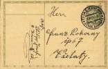 Czechoslovakia Postal Card. Česká Kamenice 10.VI.29.   (A05029) - Cartes Postales