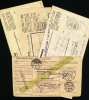 Czechoslovakia Return Receipt - 4 Pieces. Dioseg (2 Pieces), Diosek, Galanta.    (A05149) - Lettres & Documents