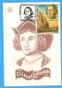 Cristofor Colomb Romania Carte Maximum, Maxicard, Maxi Card, Maximumcard - Christopher Columbus