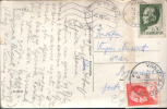 PPC WITH DEFFINITIVE STAMP AS PORTO - Storia Postale