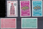 LOT 76 ANDORRE EUROPA N°212-213-217-218-238 * - Other & Unclassified