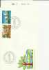 LUXEMBOURG 1984-PROTECTION ENVIRONMENT (EAU-ZONE PEATONALE) W//2 STAMPS MICHEL 1095/1096 POSTMARKED .MAR 6,1984 RE:130 - FDC