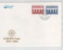 Faroe Islands FDC EUROPA CEPT 2-4-1984 Complete On Cover With Cachet - 1984