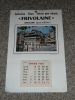 Calendrier, 1960, FRIVOLAINE, Confection, Tissus, Articles Pour Enfants, ONZAIN 41 Loir-et-Cher - Formato Grande : 1941-60