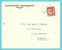 763 Op Brief Met Stempel ROESELARE   (VK) - 1948 Esportazione