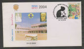 India 2004  ST. JOSEPH's CONVENT HIGH SCHOOL MICHROSCOPE CACHET COVER # 70797 Inde Indien - Storia Postale