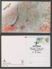 India 2007  Alber Einstein  Space Painting ISRO Cahet CARD # 30806 Inde Indien - Asien