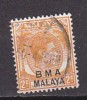 P3577 - BRITISH COLONIES BMA MALAYA Yv N°2 - Malaya (British Military Administration)