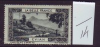 FRANCE. TIMBRE. VIGNETTE. CINDERELLA. BELLE FRANCE...............EVIAN - Turismo (Vignette)