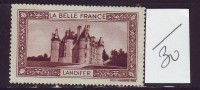 FRANCE. TIMBRE. VIGNETTE. CINDERELLA. BELLE FRANCE..............LANDIFER - Turismo (Vignette)