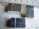 1 Fermoir Aimanté Argenté Environ 20x14x6mm Trou 10x3mm - Parels