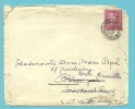 429 (poortman) Op Brief Met Stempel BRUXELLES , Met Firmaperforatie (perfin) BB Van BANQUE DE PARIS / BRUXELLES - 1934-51