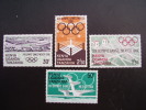 KUT 1968 OLYMPIC GAMES, MEXICO Issue 4 Values To 2/50  MNH. - Kenya, Oeganda & Tanzania