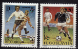 YOUGOSLAVIE     N°  2282A/B   * *   Cup  1990    Football  Soccer  Fussball - 1990 – Italie