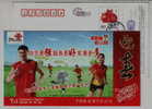 Basketball Yaoming,table Tennis World Champion Zhangnan,CN09 China Unicom Zhouning Branch Advertising Pre-stamped Card - Table Tennis