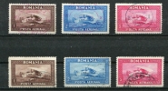 Romania 1928 Sc C1-6 Mi 336-8 Used WMK Vertical And Horizontal. CV 35 Euro - Gebraucht