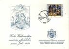 Tarjeta , Navidad Vadu1998,  Liechtenstein - Covers & Documents