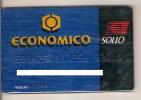 CC043 BRAZIL BANK CARD BANCO ECONÔMICO  SOLLO 1996 - Tarjetas De Crédito (caducidad Min 10 Años)