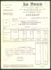 Avenant Police D´Assurance "Le Nord" (1929-1928) : M. Schlaepfer, Cuise-Lamotte, Menuisier, Menuiserie... - Bank & Insurance