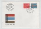 Switzerland FDC EUROPA CEPT 3-5-1971 Complete Set On Cover With Cachet - 1971