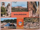 GOURDON - L´Eglise St Siméon - Vue Générale - Rue Majou - La Piscine - Multivues - Gourdon