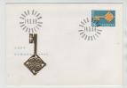 Switzerland FDC EUROPA CEPT 14-3-1968 On Cover With Cachet - 1968
