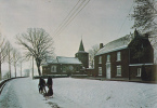 Heppeneert,  O/L/Vrouw Van Rust ,  Kerk En Pastorie / Fotokaart - Maaseik